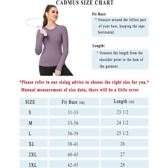 Quick-Drying Running Long Sleeve Shirt for Women Workout Shirts - Picture 4 of 7